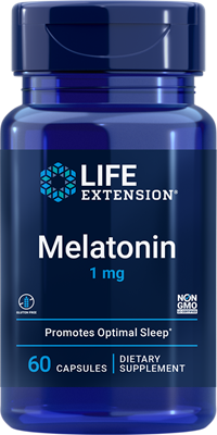 Life Extension Melatonin 60 Caps (1 MG)
