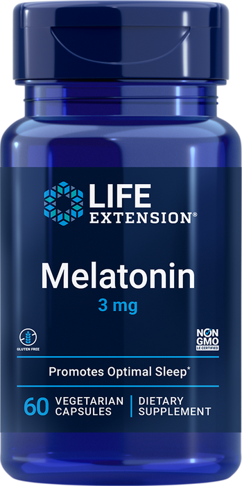 Life Extension Melatonin 60 Caps (3 MG)