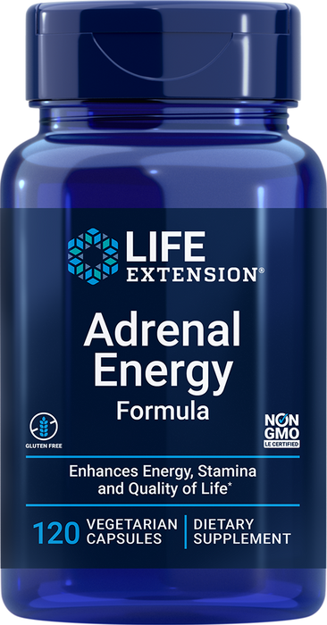 Life Extension Adrenal Energy Formula 120 Caps